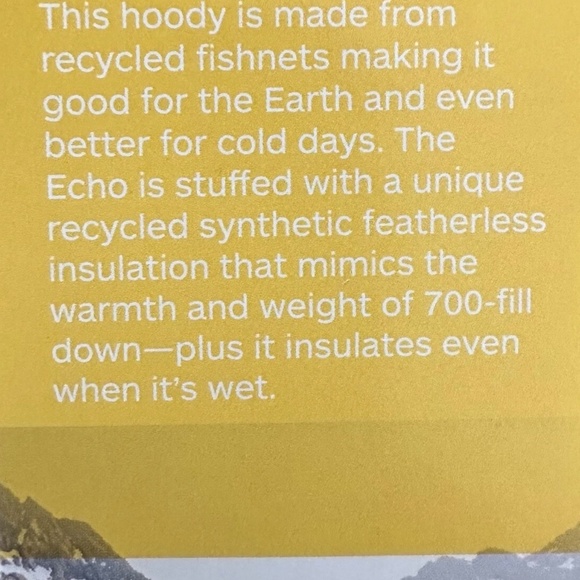 Marmot Echo Featherless Hoody Jacket Arcric Navy Blue Men Large L - Picture 9 of 9